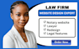 notary website law firm website attorney legal office lawyer website barrister