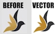 do photo editing, trace vector files, graphic design