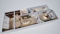 make a detailed 2d and 3d plans