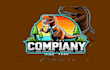 do wonderful dinosaur mascot logo design with express delivery