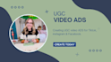 create female ugc videos for tiktok, instagram and facebook