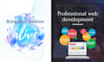 create a responsive custom website and wordpress website