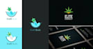 do custom cannabis weed logo design