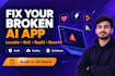 fix and debug your vibe coded app from lovable, bolt, replit or base44