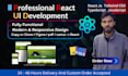 do beautiful website design with react js tailwind CSS tsx and jsx