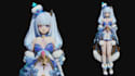 erotic 3d model, nsfw character, anime 3d character, vroid 3d model, vrml model