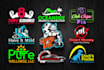 do creative modern trendy business logo design and redesign