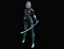 port 3d model, metahuman model, game character, ue5 model, vroid 3d,erotic model