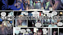 draw graphic novel illustration, comic page, comic book as comic book artist