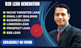 do targeted b2b lead generation and valid email address