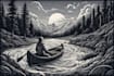 create awesome linocut illustration art