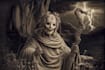 draw dark art illustration with engraving style