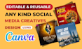 do design social media advertising, facebook ads post , instagram post