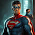 design a cartoon character superhero