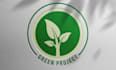 do landscape lawn care irrigation eco garden logo