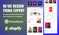 design UI UX for your website and ecommerce store in figma