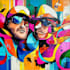 make doodle wall art, illustrations, murals, graffiti