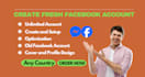 create facebook accounts for personal or business use, and old fb profile