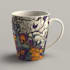 create a custom coffee mug design or coffee cup design