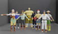 create 3d low poly character for your game or project