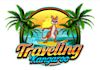 do modern traveling ,kangaroo ,logo