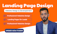 build a new construction developer pre sale landing page