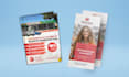 design menu cards, flyer, tri fold brochure