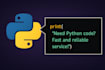 write your python code, scripts, and automation tools