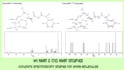 provide hnmr and cnmr spectra for given molecular structures