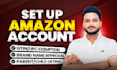 set up amazon seller account a2z