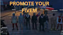 do fast fivem and discord server promotion with fivem ads