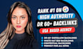 create high quality SEO contextual backlinks with white hat link building