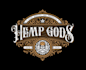 design awesome hemp gods logo