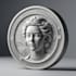 sculpt 3d bas relief 3d coin model 3d bas relief medallion