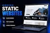 build a responsive, modern static website