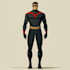 make a unique superhero cartoon character