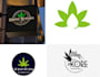 do design a unique cannabis marijuana cbd logo design