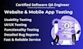 test your website usability, functionality and UI ux