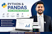 do data analysis and data visualization in python pandas