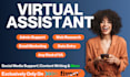 be your personal administrative virtual assistant
