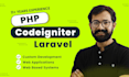 develop responsive web based system using codeigniter php