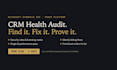 audit, fix and optimize your microsoft dynamics 365 CRM