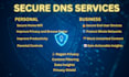 provide secure dns for internet web filtering, blocking and rerouting