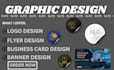 professional graphic design, logo, banner, flyer design