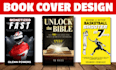 design a professional kindle book cover with free 3d mockup