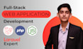 develop professional full stack web application with PHP laravel, react, nodejs
