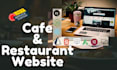 build a stunning cafe or restaurant website with online ordering and booking