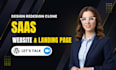 create wordpress saas website, saas landing page or digital product website