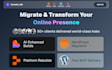 migrate base44, lovable, kajabi website design, godaddy website to wordpress