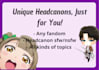 write personalized headcanons for your favorite characters